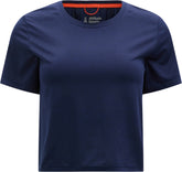 Moisture Wicking Training Short Sleeve Cropped T-Shirt - Women's