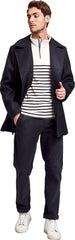 Kermoor Pea Coat - Men's