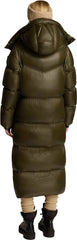 Meribel Quilted Maxi Puffer Jacket with Removable Hood - Women's