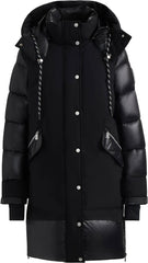 Brière Mixed media Puffer Parka - Unisex