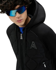 Bornant Hybrid Insulated Bomber Jacket with Removable Hood - Men's