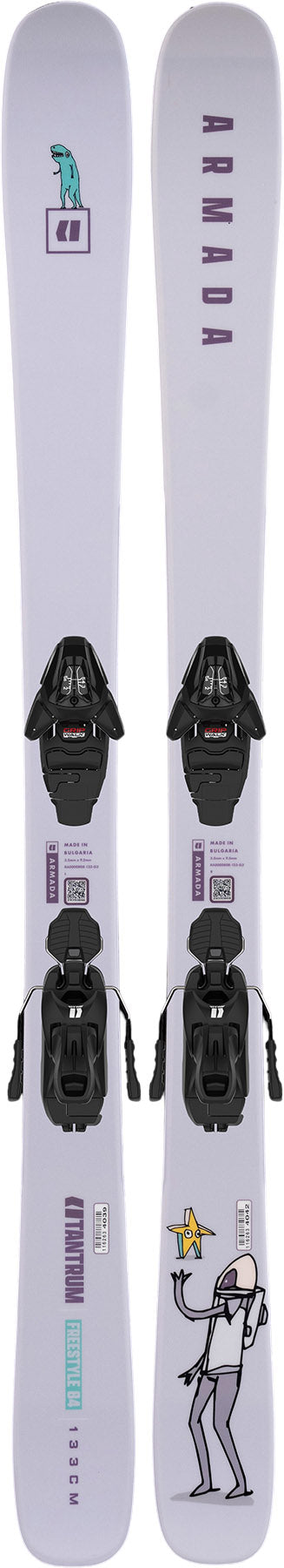 Tantrum 84 Freestyle Skis with L6 Ski Bindings
