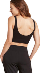 Ribbed Seamfree Crop Bra - Women's