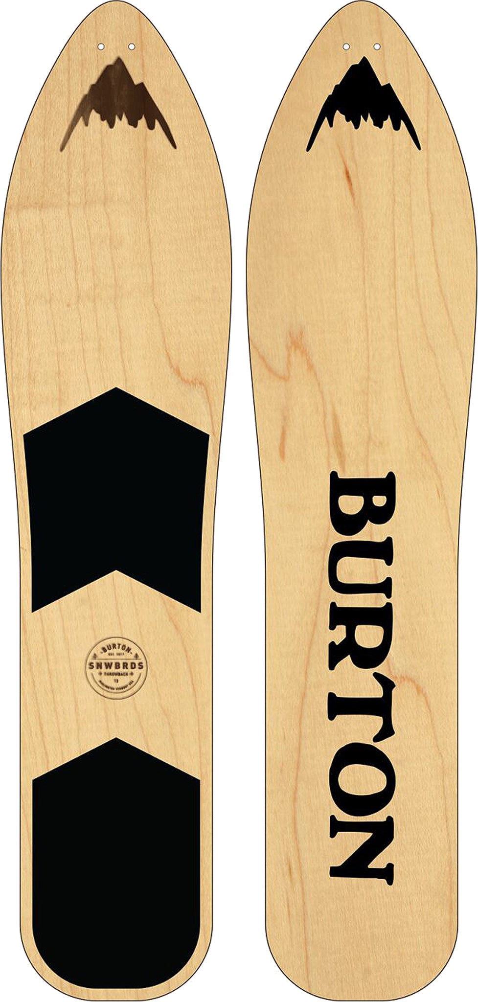 Throwback Snowboard - Men's