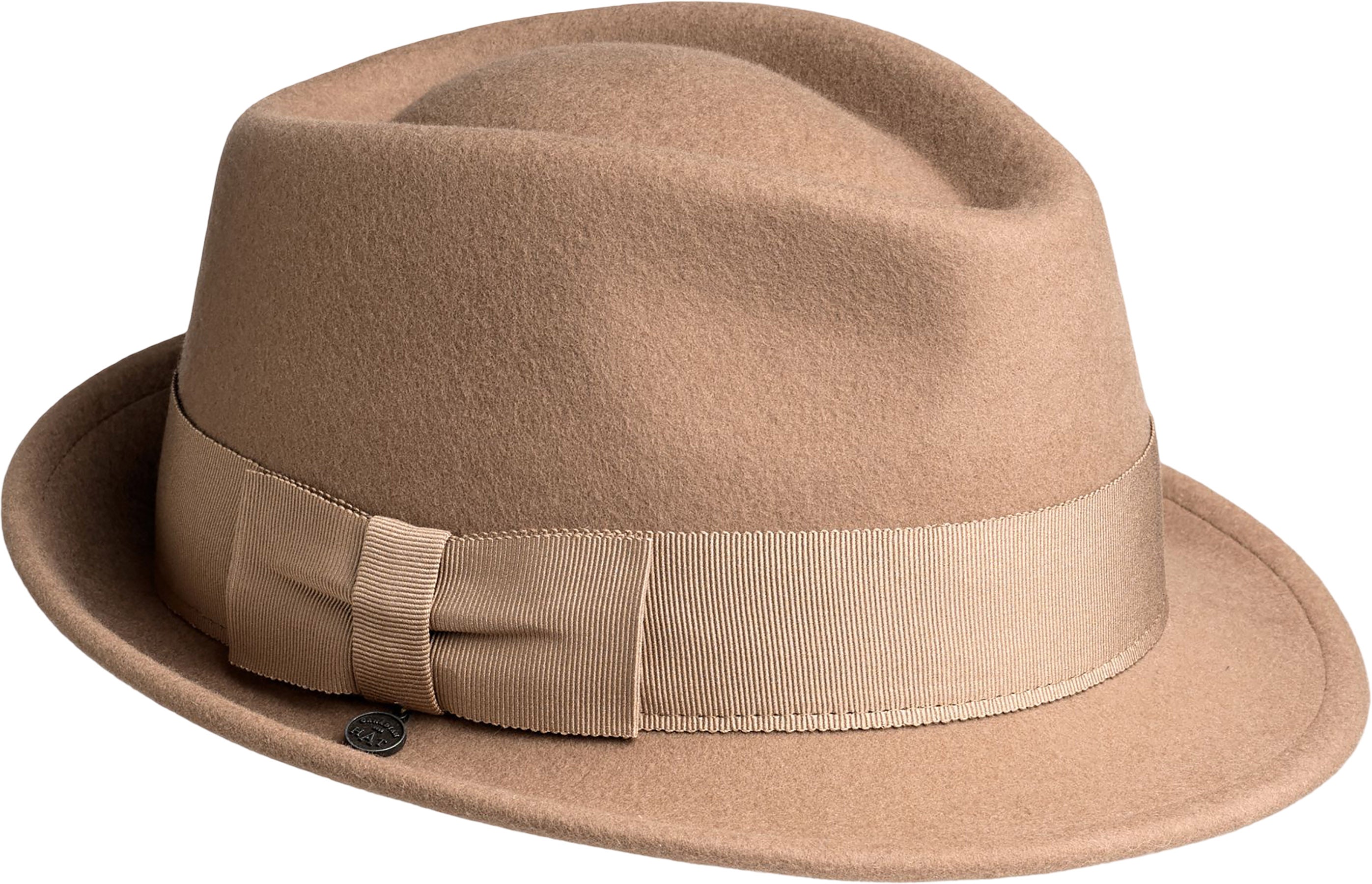 FAUSTIN FELT FEDORA HAT WITH BOW - Unisex