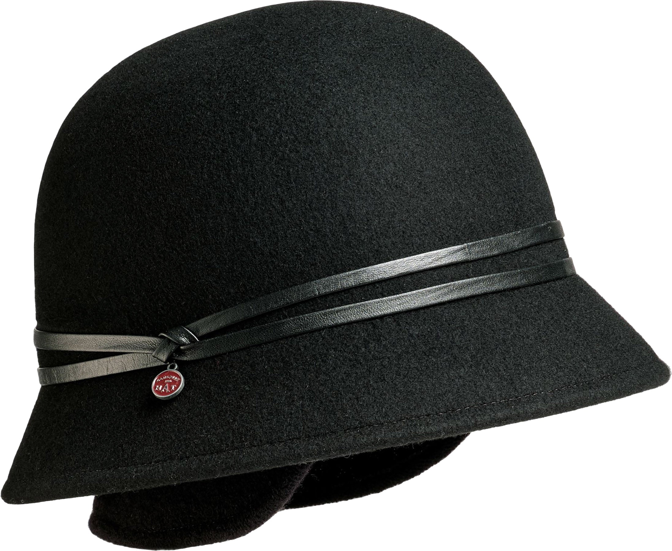 CARLA E - SMALL CLOCHE HAT WITH EARFLAP - Women's
