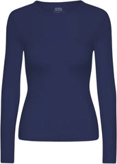 Organic Rib Long Sleeve T-Shirt - Women's