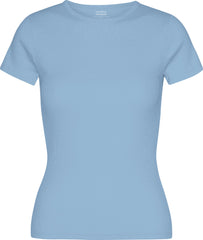 Rib Short Sleeve T-Shirt - Women's
