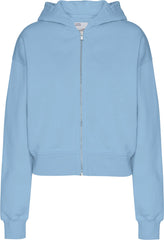 Organic Crop Zip Hood - Women's