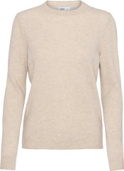 Light Merino Wool Crewneck Jumper - Women's