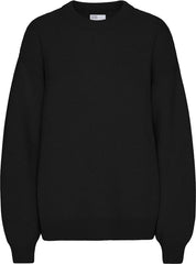 Oversized Merino Wool Crewneck Sweater - Unisex
