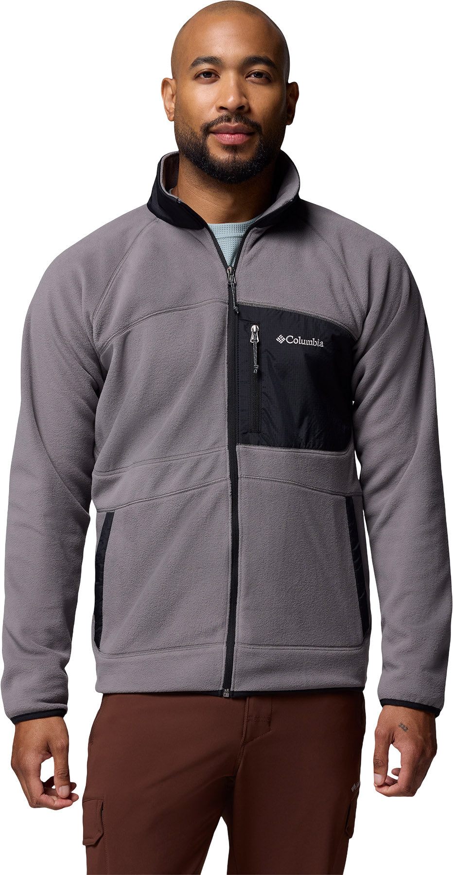 Fast Trek Overlay Full Zip Fleece Jacket - Men's