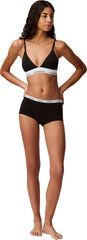 Modern Cotton Lightly Lined Triangle Bralette - Women's