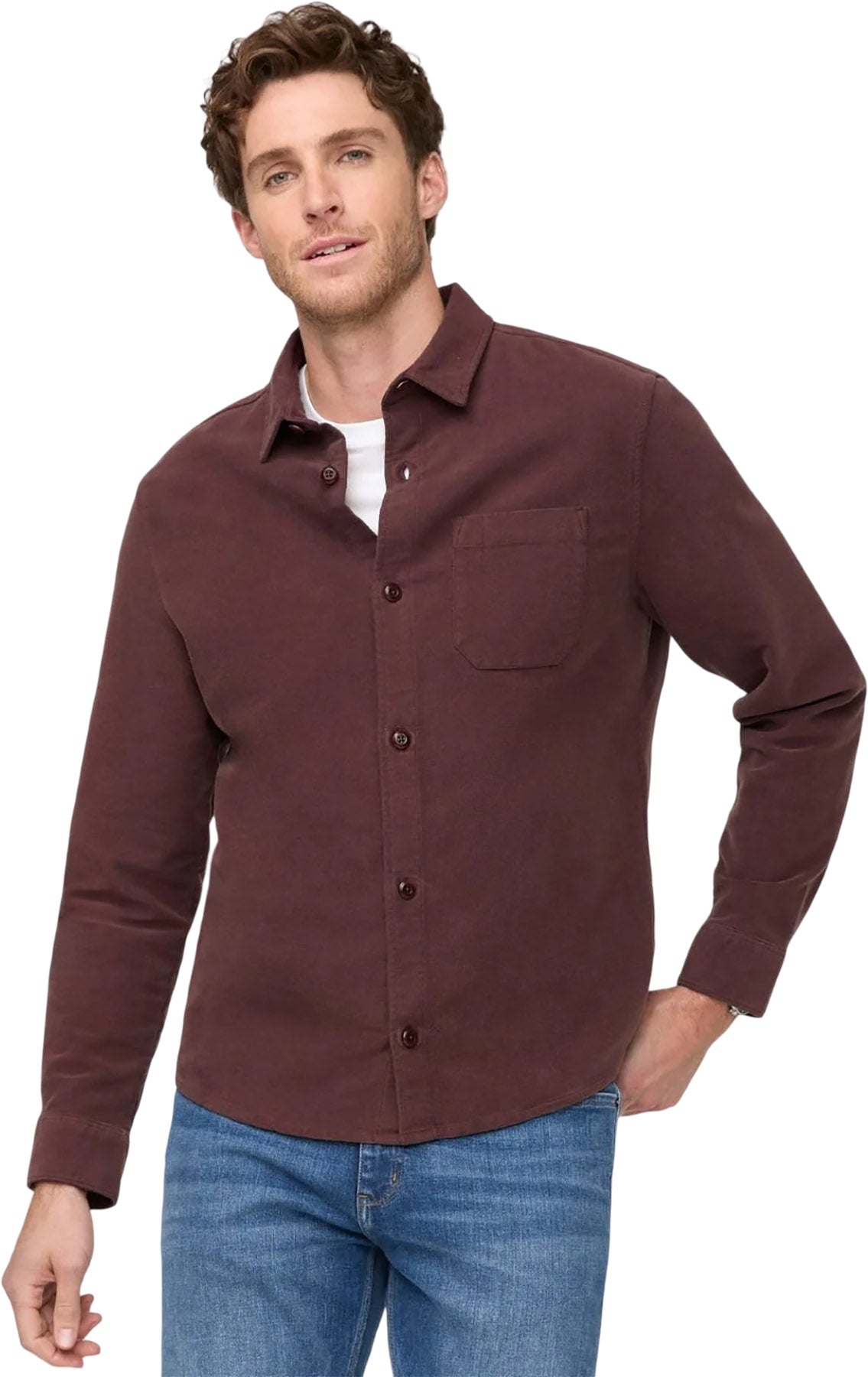 No Sweat Moleskin Shirt - Men's