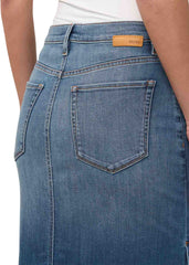 Performance Denim Slit Skirt - Women's