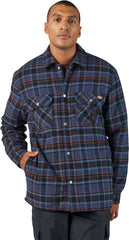 Sherpa Lined Flannel Shirt Jacket with Hydroshield - Men's