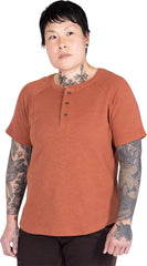 Old School Summer Henley Shirt - Women's