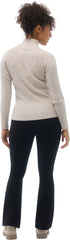 Astra 1/2 Zip Fitted Sweater - Women's