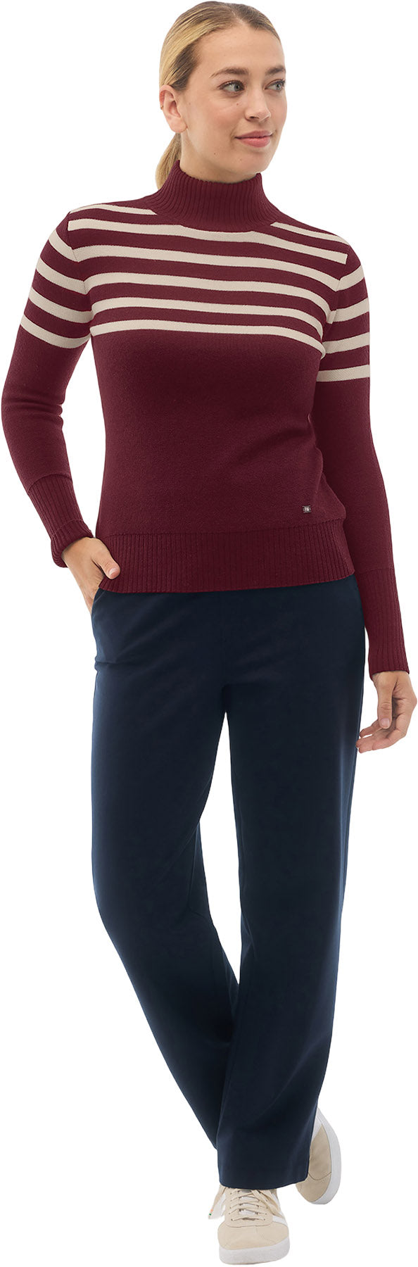 CHIARA MOCK NECK SWEATER - Women's