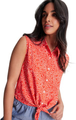 Clara Sleeveless Shirt - Women's