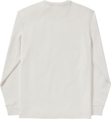 Waffle Knit Thermal Crew Neck Shirt - Men's