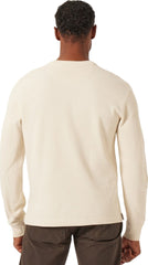 Waffle Knit Thermal Crew Neck Shirt - Men's