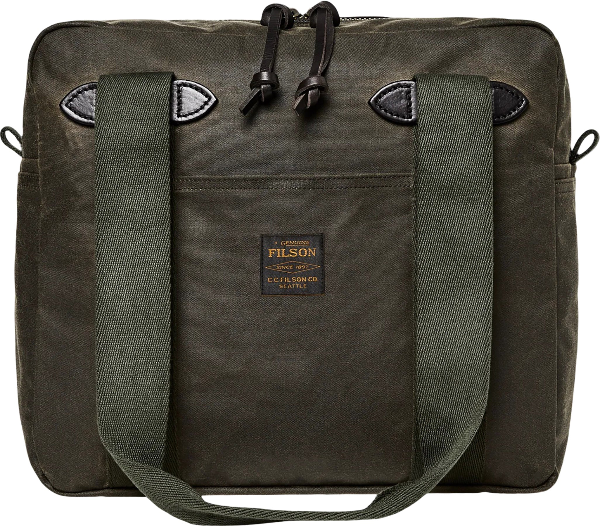 Tin Cloth Zipper Tote Bag 25L