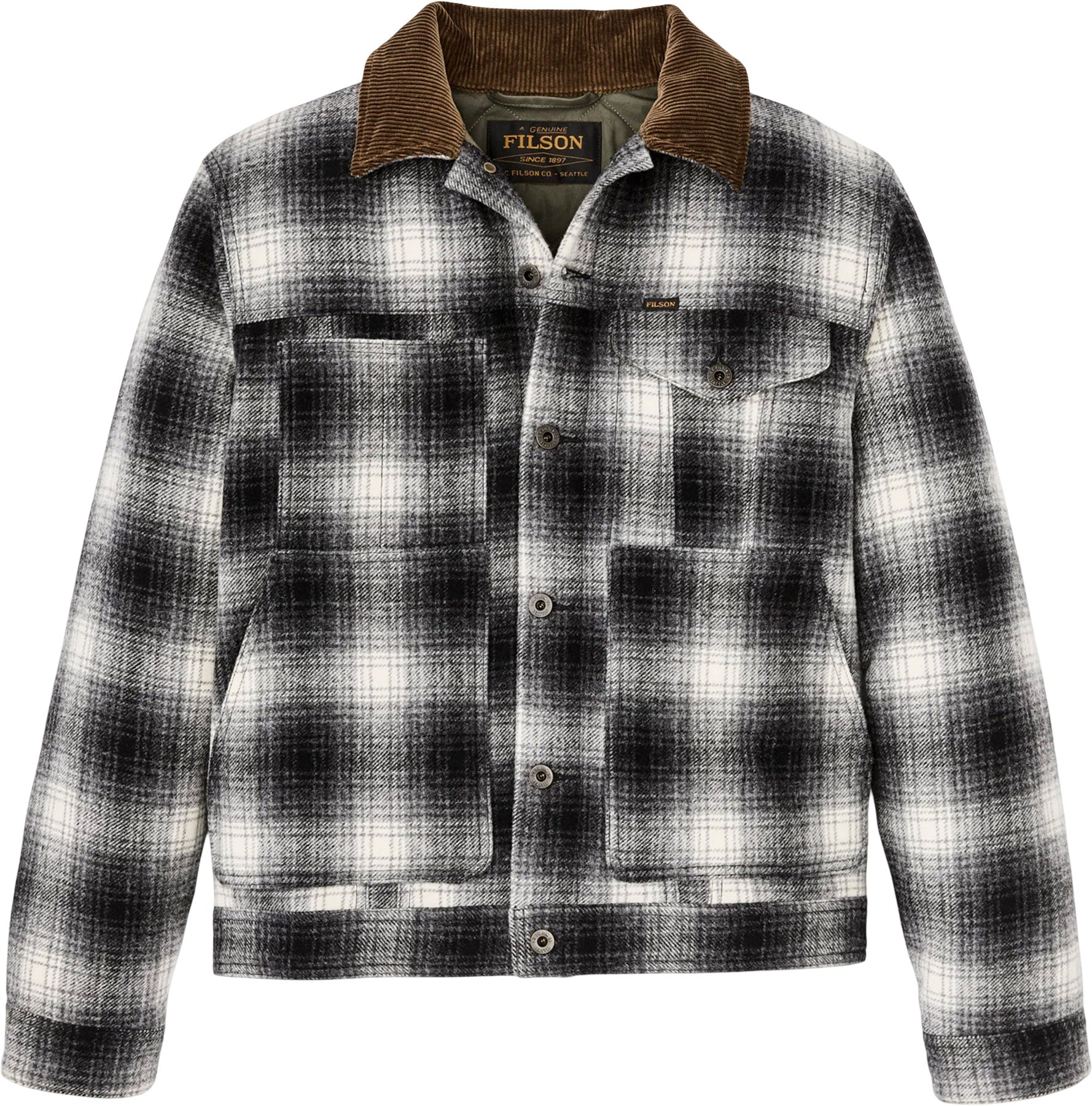 Spokane Insulated Short Cruiser Waxed Jacket - Men's
