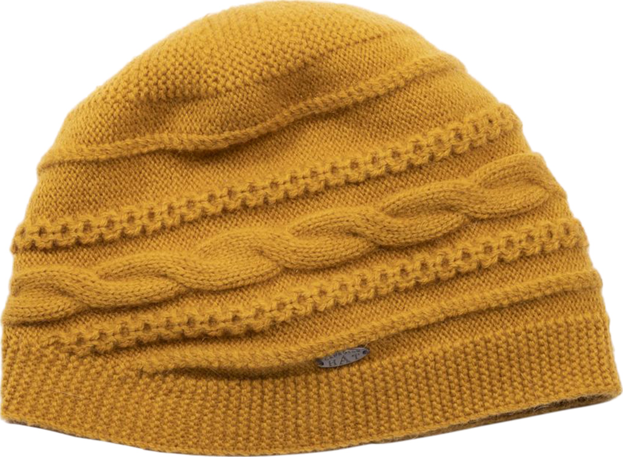 Bellia Beanie with Chain Pattern - Women's