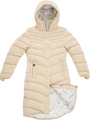 Canmore Long Puffer Coat - Women's