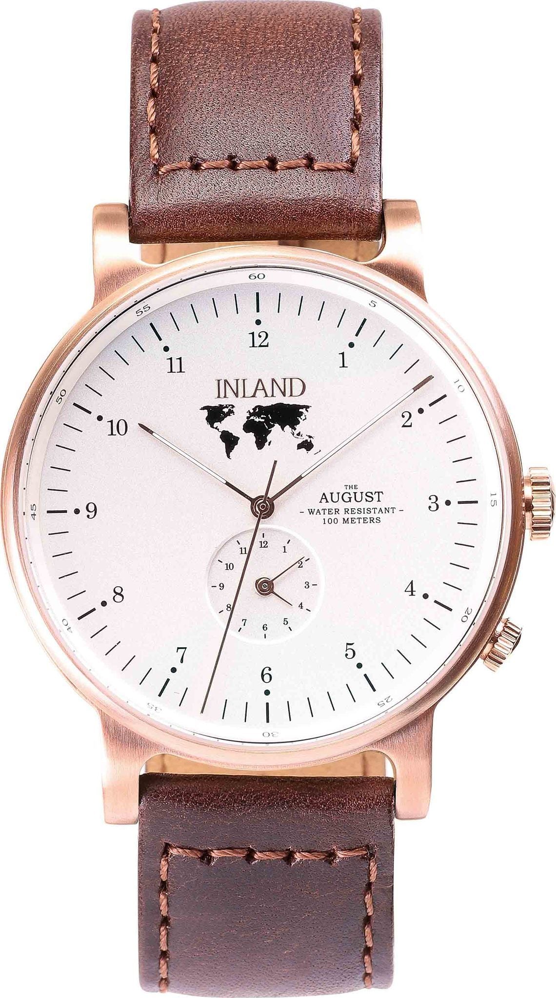 The August 41mm Watch with Extra 20mm Classic Strap - Unisex