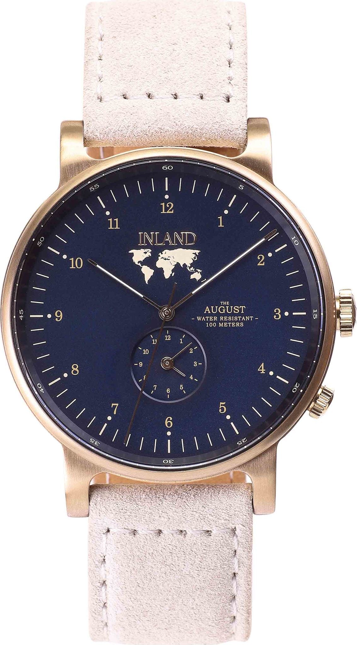 The August 41mm Watch with Extra 20mm Classic Strap - Unisex