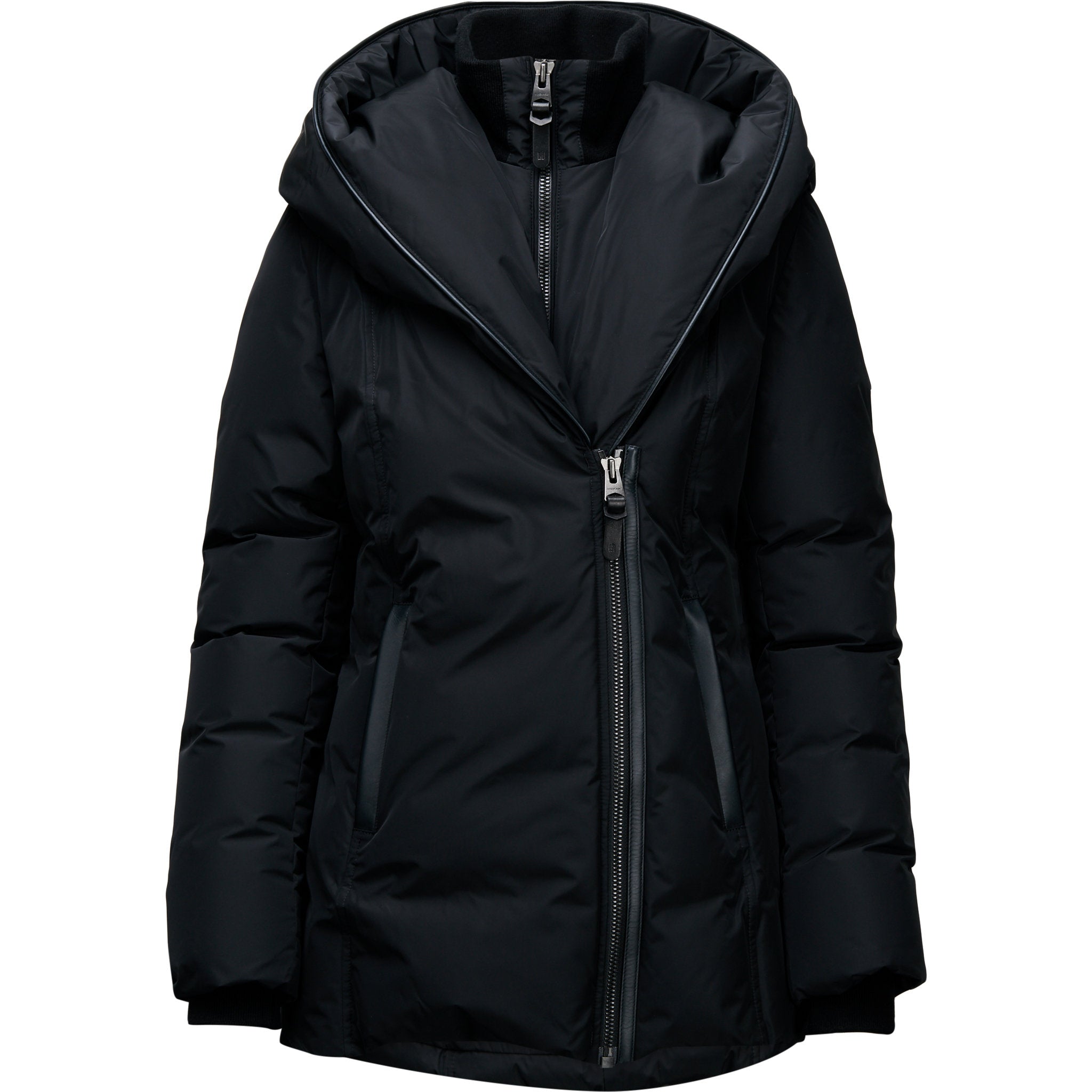 Adali Down Coat with Signature Collar - Women's