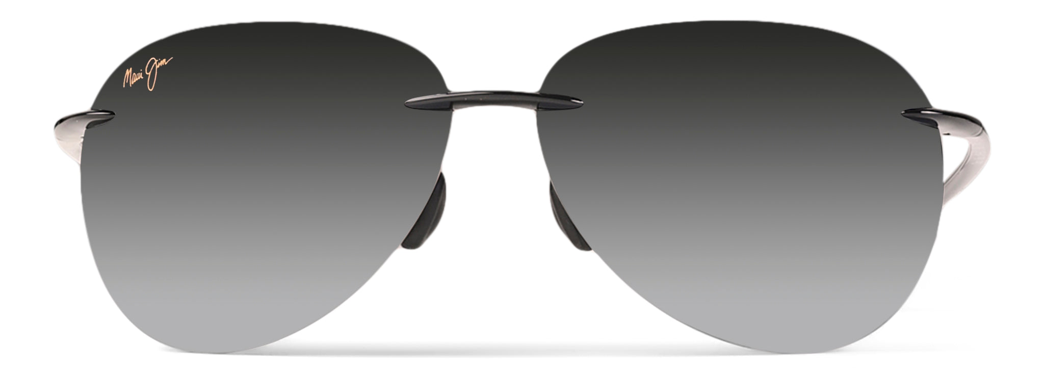 Sugar Beach - Gloss Black Frame - Neutral Grey Polarized Lens Sunglasses