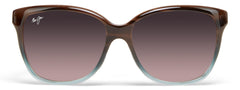 Starfish - Sandstone with Blue Frame - Maui Rose Polarized Lens Sunglasses