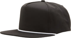 Evergreen Poly Rope 5-Panel Cap