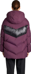 Isla Chevron Quilted Puffer Jacket - Women's