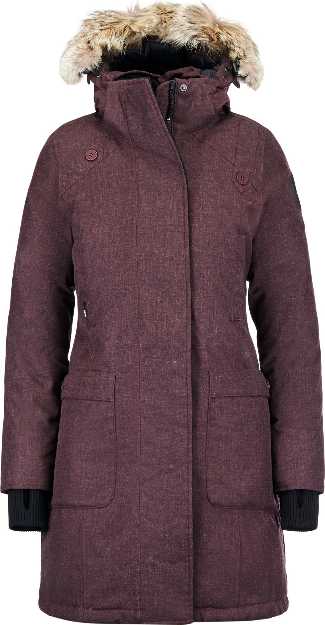 Merideth Wool Blend Down Parka - Women's