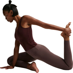 Zenvy High-Waisted 7/8 Leggings with No Front Seam - Women's