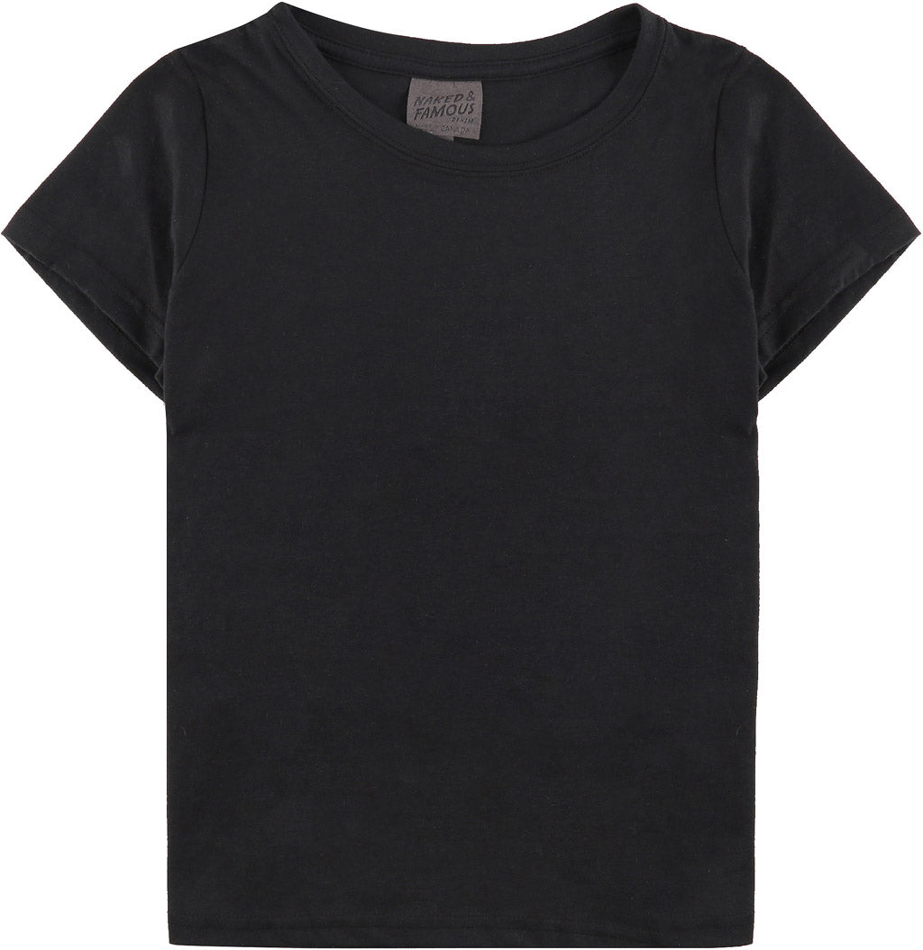 T-Shirt - Ringspun Cotton Black - Women's