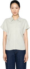 Billie Shirt - Double Weave Gauze - Mint - Women's