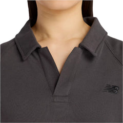 Coastal Fleece Oversized Polo - Women's