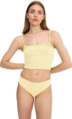Seamless Waffle High-Leg Briefs - Women's