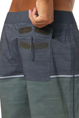 Hyperfreak Mysto Block Scallop Boardshort 19" - Men's