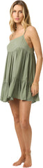 Saltwater Solids Rilee Cover-Up Mini Dress - Women's