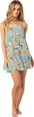 Saltwater Essentials Rilee Printed Mini Coverup Dress - Women's