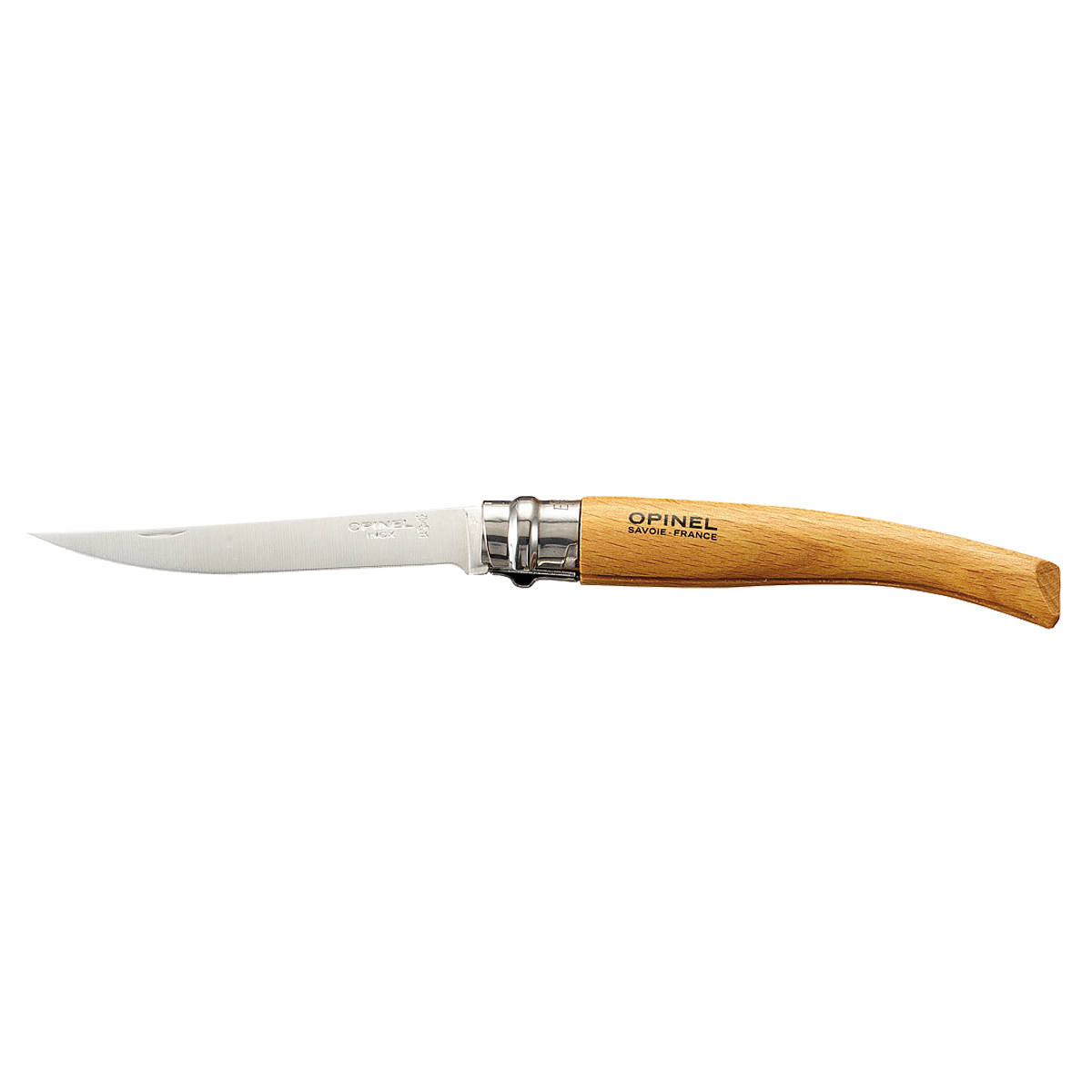 Slim Knife No.10 Beechwood Handle Stainless Blade