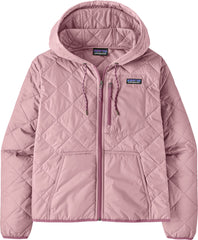Diamond Quilted Bomber Hoody - Women's
