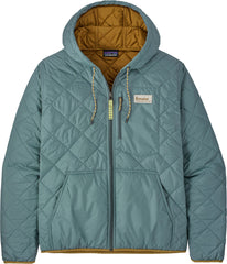 Diamond Quilted Bomber Hoody - Men's