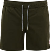 Tulum Full Elastic Waistband Swim Short with Compression Liner - Men's